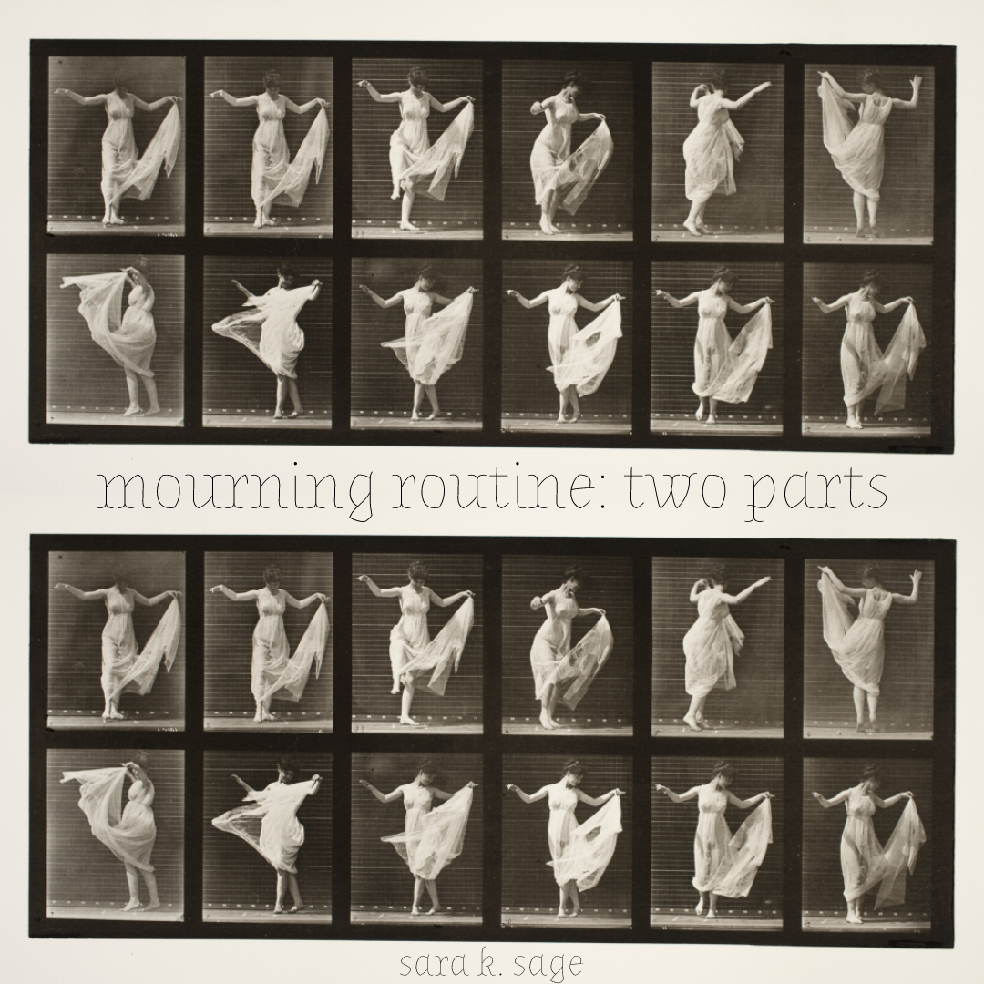 Mourning Routine Budding Mourning Routine: Two Parts β lemon yellow press